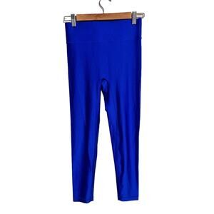 All Access Women’s Small Center Stage Royal Blue Leggings Size Small